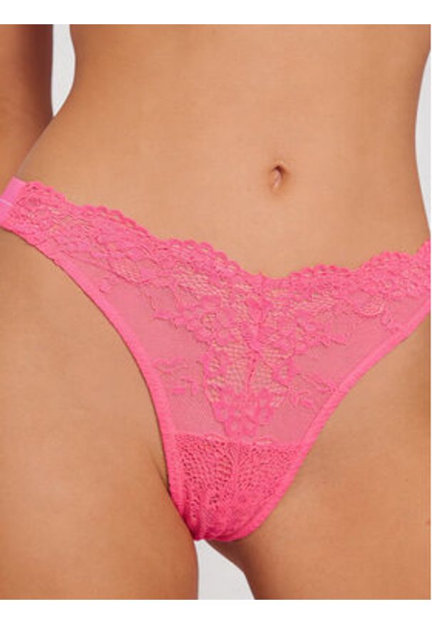 Guess Stringi O4YE01 PZ01C Różowy. Kolor: różowy. Materiał: syntetyk