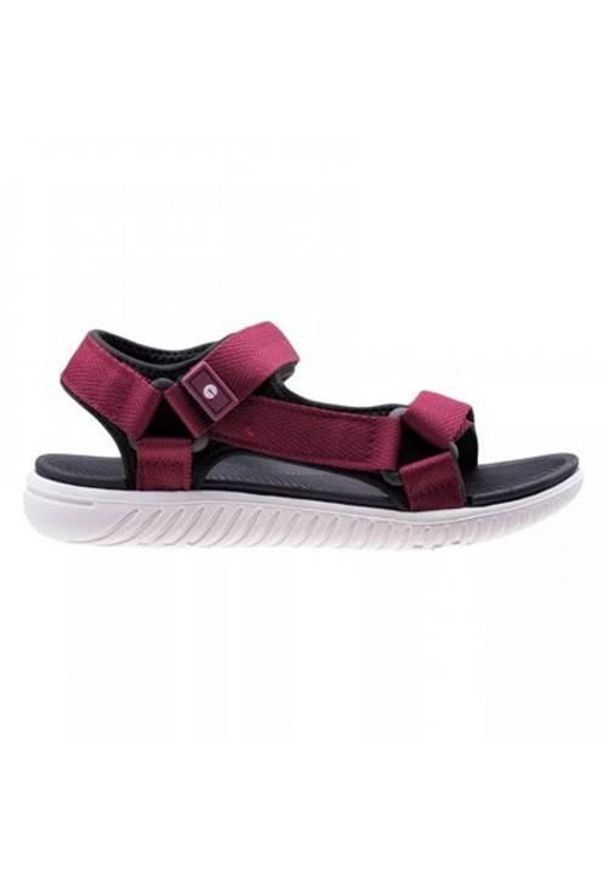 Hi-tec - Buty do chodzenia damskie Hi-Tec Apodis. Kolor: czerwony. Materiał: syntetyk, materiał. Sport: turystyka piesza