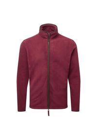 PREMIER - Męska Bluza Polarowa Artisan. Kolor: czerwony, wielokolorowy, brązowy. Materiał: polar. Sezon: zima