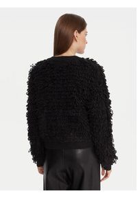 French Connection Kardigan 78ZBU Czarny Regular Fit. Kolor: czarny. Materiał: syntetyk #2