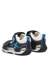 Geox Sandały B Sandal Tapuz Boy B150XB000BCC0693 Granatowy. Kolor: niebieski