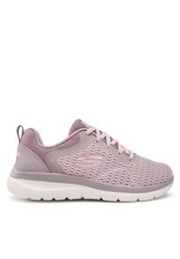 skechers - Skechers Sneakersy Quick Path 12607/LAV Różowy. Kolor: różowy. Materiał: materiał