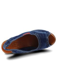Lanqier - Sandały LANQIER 44C0245 Jeans. Materiał: jeans #5