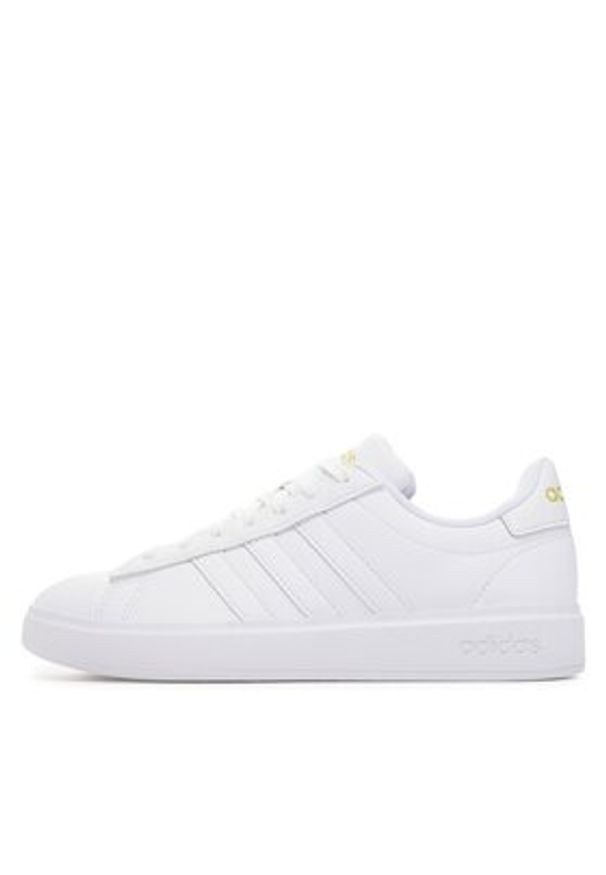 Adidas - adidas Sneakersy Grand Court Cloudfoam Lifestyle Court Comfort Shoes GW9213 Biały. Kolor: biały. Materiał: skóra. Model: Adidas Cloudfoam