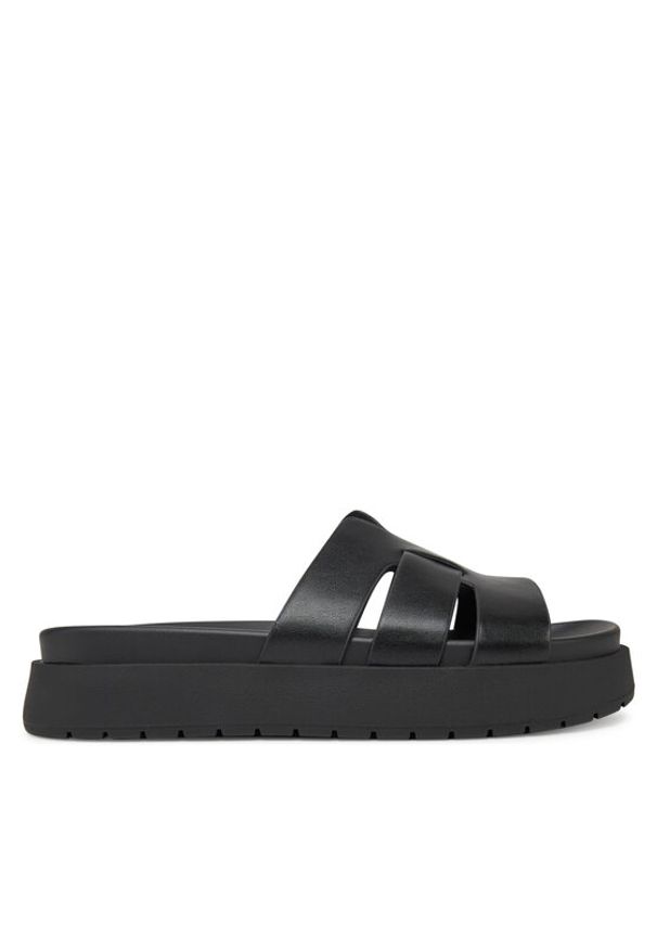 DeeZee Klapki HY69916-5 Czarny. Kolor: czarny. Materiał: materiał