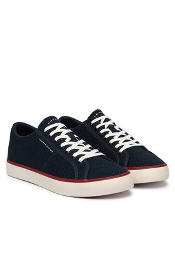 TOMMY HILFIGER - Tommy Hilfiger Tenisówki Harlem Core Ii Seasonal Textile FM0FM05820 Granatowy. Kolor: niebieski. Materiał: materiał