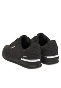 Plein Sport Sneakersy FAES USC0796 SLE004N Czarny. Kolor: czarny. Materiał: skóra #4