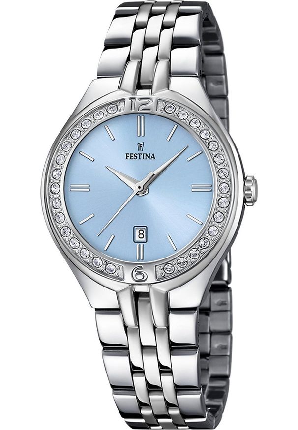 Zegarek Festina Zegarek damski Festina F16867-4 srebrny. Kolor: srebrny