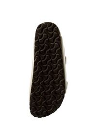 Birkenstock Klapki Arizona Birko-Flor 1009921 Złoty. Kolor: złoty. Materiał: skóra
