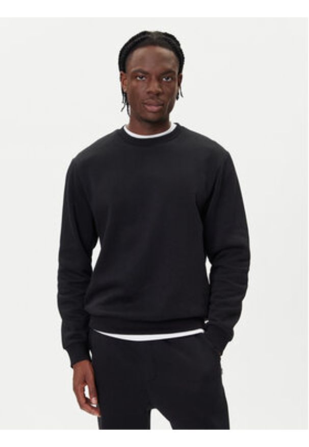 Jack & Jones Dres Bradley 12288670 Czarny Relaxed Fit. Kolor: czarny. Materiał: bawełna, syntetyk