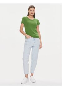 United Colors of Benetton - United Colors Of Benetton T-Shirt 1091D1M10 Zielony Regular Fit. Kolor: zielony. Materiał: bawełna