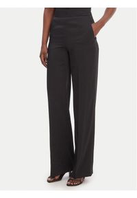 Morgan Spodnie palazzo 251-PVTEO.F Czarny Wide Leg. Kolor: czarny. Materiał: wiskoza #1