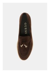 Guess Loafersy FLTNAI SUE14 Brązowy. Kolor: brązowy. Materiał: skóra, zamsz #2