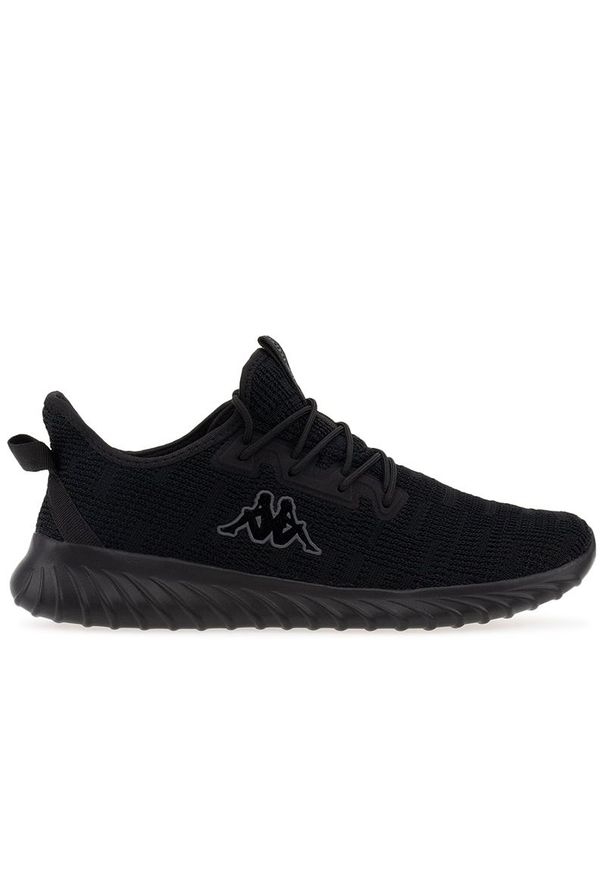 Buty Kappa Capilot 242961-1111 - czarne. Okazja: na co dzień. Kolor: czarny. Materiał: guma, materiał, syntetyk, skóra. Szerokość cholewki: normalna. Sport: fitness