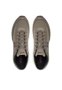 Hugo - HUGO Sneakersy Icelin 50541682 Brązowy. Kolor: brązowy. Materiał: materiał #3