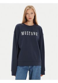 Mustang Bluza Lindsey 1015262 Granatowy Regular Fit. Kolor: niebieski. Materiał: bawełna #1