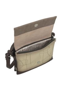 Listonoszka damska Anekke, z klapką z dekoracyjnym nadrukiem i krótką rączką z ozdobnymi węzłami wyposażona w dodatkowy pasek na ramię, wielokolorowa. Kolor: biały. Wzór: nadruk. Styl: casual, elegancki. Rodzaj torebki: na ramię #4