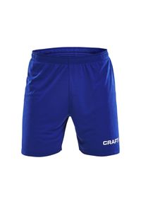 Krótki Craft squad solid. Kolor: niebieski. Długość: krótkie. Sport: fitness