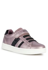 Sneakersy Geox J Djrock Girl J354ME 0NFEW C8F9B S Dk Pink/Black. Kolor: różowy