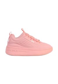 Buty do chodzenia damskie Fila Superbubble. Kolor: różowy. Materiał: materiał, syntetyk. Sport: turystyka piesza