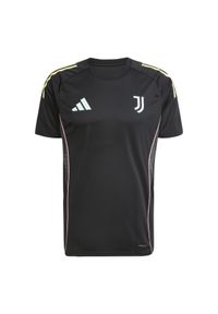 Adidas - Koszulka treningowa Juventus Turyn 2025/26. Kolor: czarny. Sport: piłka nożna