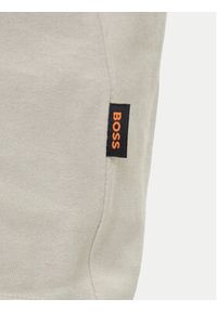BOSS T-Shirt Te_Voyage 50546370 Beżowy Relaxed Fit. Kolor: beżowy. Materiał: bawełna #5