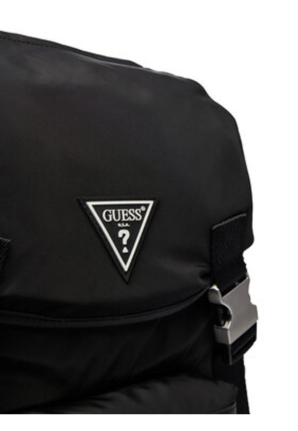 Guess Plecak HMBENY P6311 Czarny. Kolor: czarny. Materiał: materiał