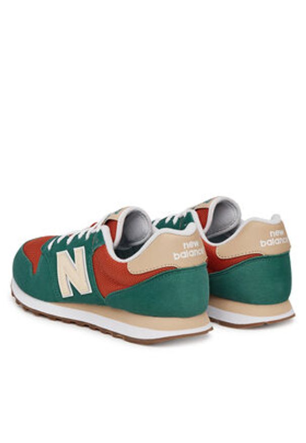 New Balance Sneakersy GM500TPW Zielony. Kolor: zielony. Materiał: zamsz, skóra