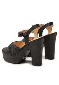Guess Sandały Starla FLTSTA ELE03 Czarny. Kolor: czarny