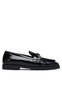 Pinko - PINKO Loafersy Nora 01 SD0435P114 Czarny. Kolor: czarny. Materiał: skóra, lakier