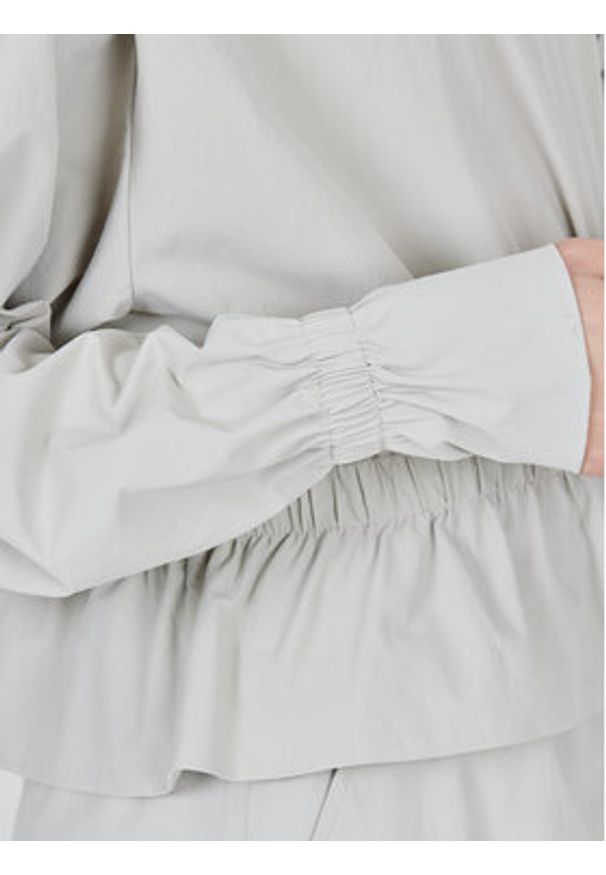 Athlecia Kurtka anorak Hero W Jacket EA233335 Szary Regular Fit. Kolor: szary. Materiał: syntetyk