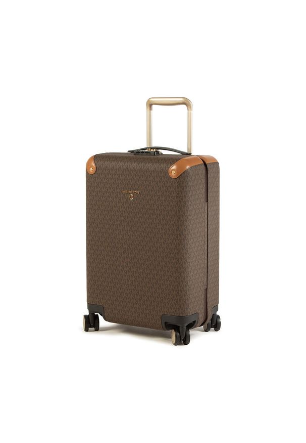 Walizka kabinowa MICHAEL Michael Kors. Kolor: brązowy