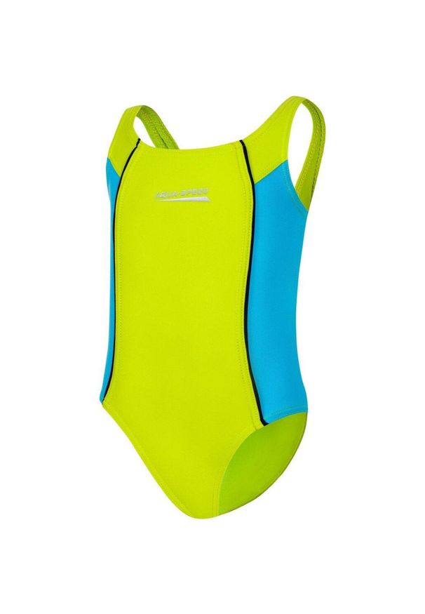 Strój jednoczęściowy pływacki dla dzieci Aqua Speed Luna. Kolor: niebieski, wielokolorowy, zielony