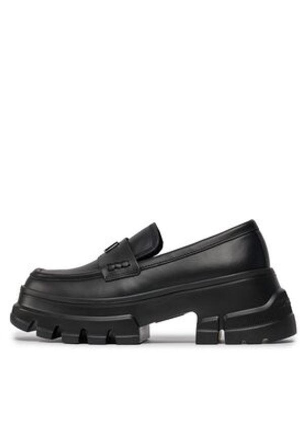 Tommy Jeans Loafersy Tjw Chunky Loafer EN0EN02504 Czarny. Kolor: czarny. Materiał: skóra