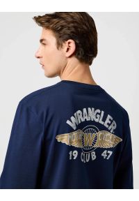 Wrangler - MESKA KOSZULKA WRANGLER LS AMERICANA TEE NAVY 112371469 #5