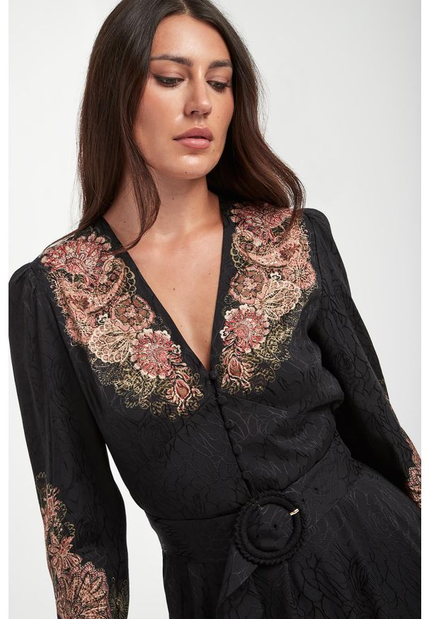 Twinset Milano - Sukienka damska midi TWINSET. Długość: midi