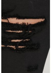 Answear Lab jeansy Push Up damskie medium waist. Kolor: czarny. Styl: wakacyjny #3