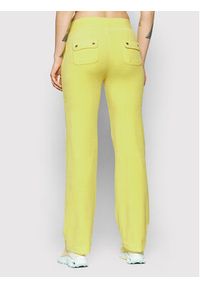 Juicy Couture Spodnie dresowe Delray JCCB221003 Żółty Regular Fit. Kolor: żółty. Materiał: bawełna, dresówka #5