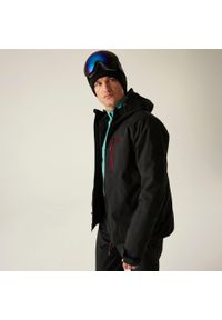 DARE 2B - Kurtka narciarska męska z membraną Eagle III Dare 2b. Kolor: czarny, czerwony, wielokolorowy. Materiał: tkanina. Sezon: zima. Sport: narciarstwo #1