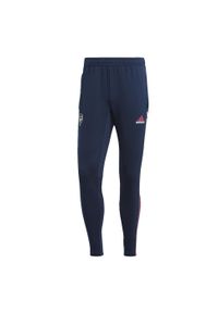 Spodnie do piłki nożnej męskie Adidas Arsenal Condivo 22 Training Pants. Kolor: niebieski, wielokolorowy, biały. Materiał: dresówka, materiał