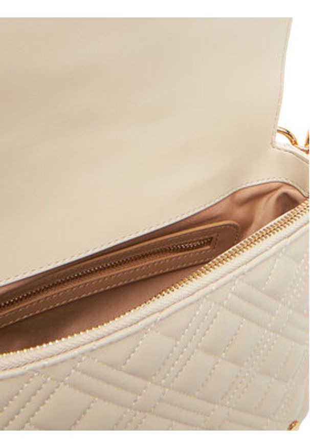 Love Moschino - LOVE MOSCHINO Torebka JC4302PP0MK1211A Écru. Materiał: skórzane