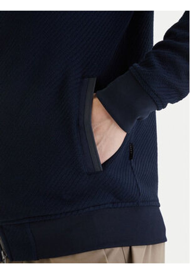 Bugatti Bluza 8750-15171E Granatowy Regular Fit. Kolor: niebieski. Materiał: bawełna