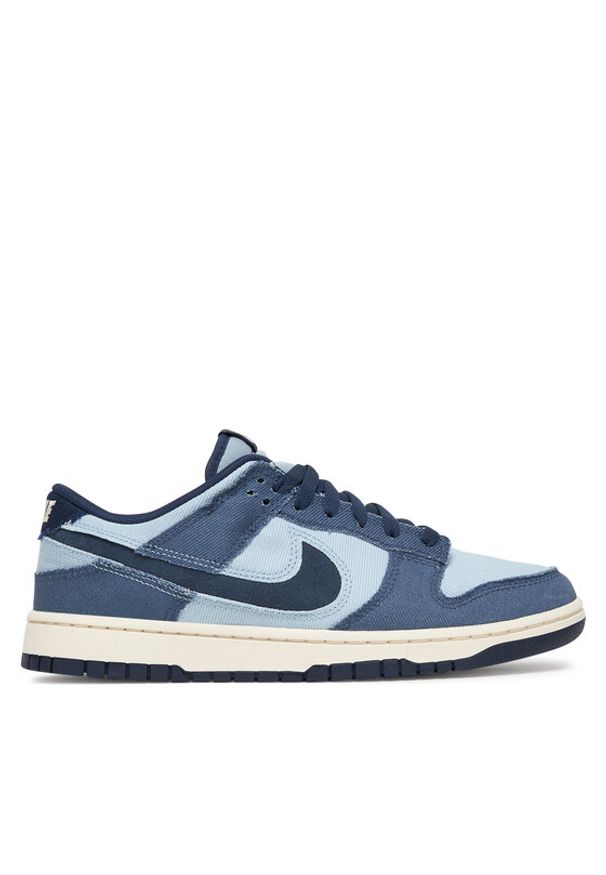 Nike Sneakersy Dunk Low Retro SE HF3141 400 Niebieski. Kolor: niebieski. Materiał: materiał