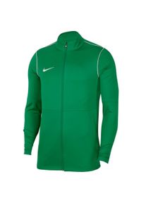 Bluza dla dzieci Nike Dry Park 20 TRK JKT K Junior zielona BV6906 302. Kolor: zielony