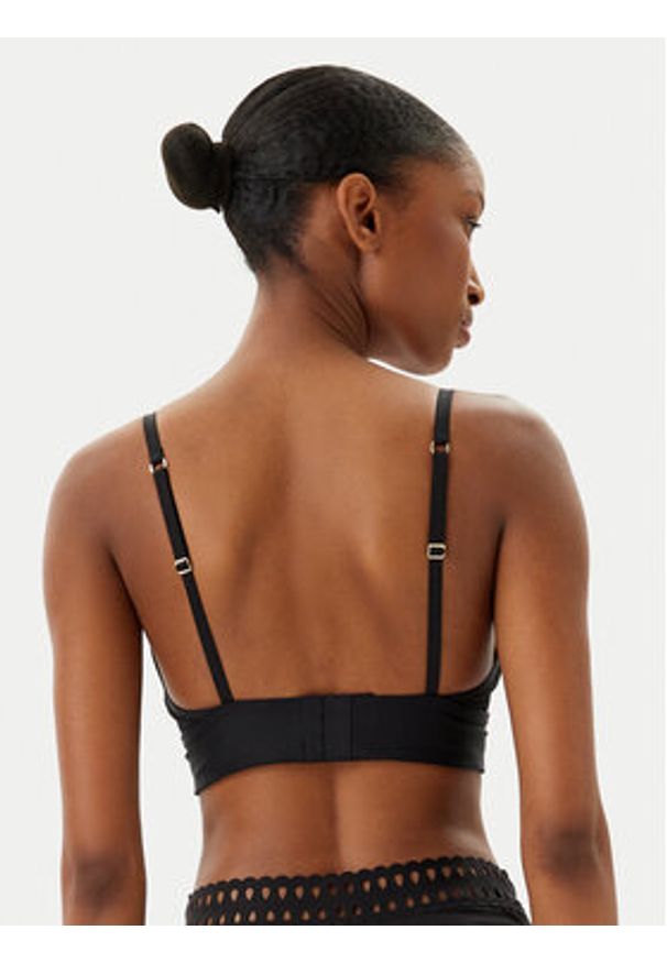 BOSS Biustonosz braletka Eyelet 50540428 Czarny. Kolor: czarny. Materiał: syntetyk