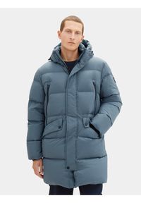 Tom Tailor Kurtka zimowa 1037357 Niebieski Regular Fit. Kolor: niebieski. Materiał: syntetyk. Sezon: zima