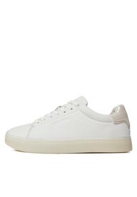 Calvin Klein Sneakersy Cupsole Lace Up Pearl HW0HW01897 Biały. Kolor: biały #4