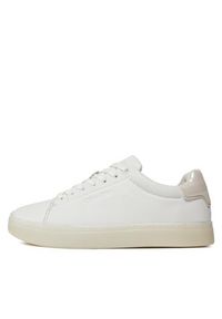 Calvin Klein Sneakersy Cupsole Lace Up Pearl HW0HW01897 Biały. Kolor: biały. Materiał: skóra #5