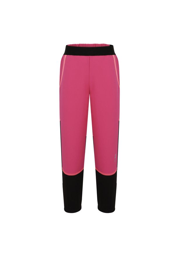 ZSPORT - Dziecięce Spodnie Softshell Urafnex Różowe 122-128. Kolor: różowy. Materiał: softshell. Sport: turystyka piesza