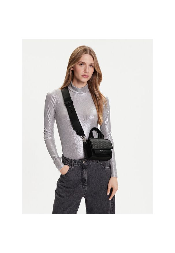 Torebka John Richmond. Kolor: czarny